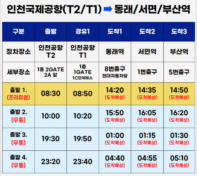 동부하나리무진 이미지