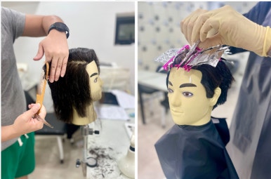 남성헤어커트전문학원 이미지