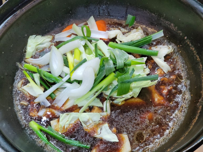 시골찜닭 이미지