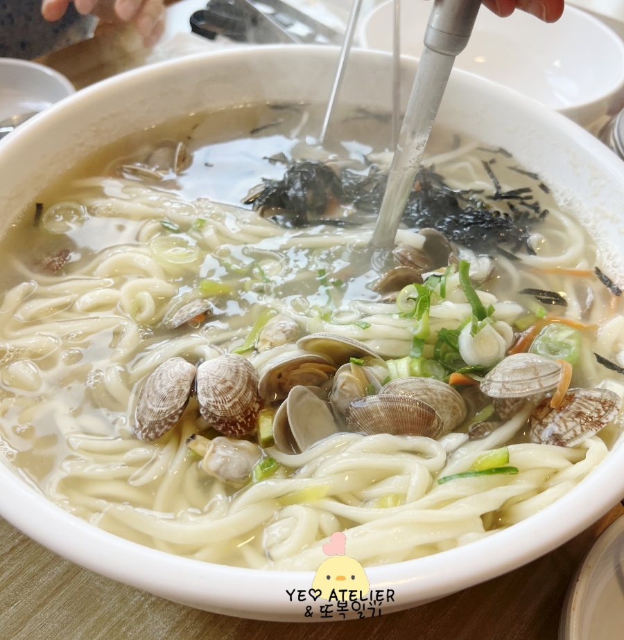마시쭈칼국수 이미지