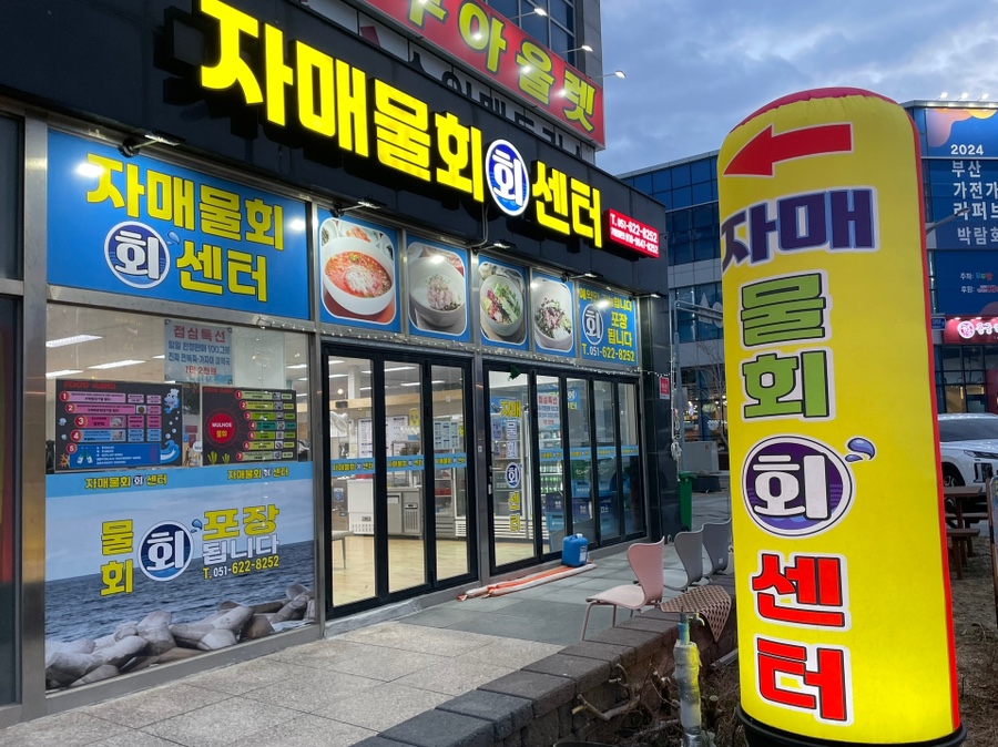 자매물회 이미지