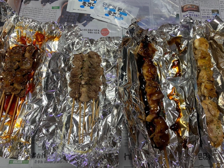칠성닭꼬치 이미지