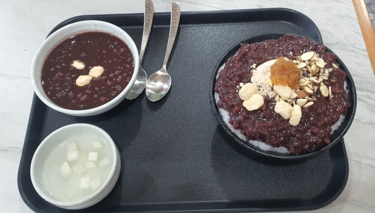 강지네 옛날 팥빙수 이미지