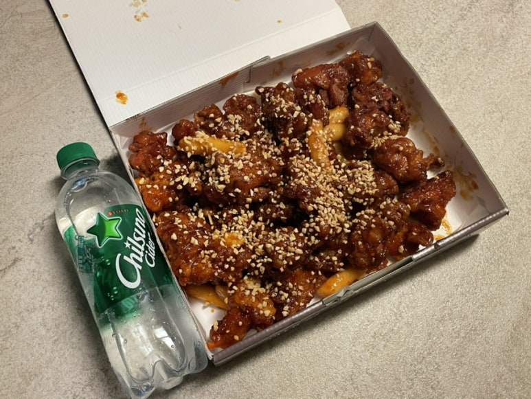 직진닭강정 이미지