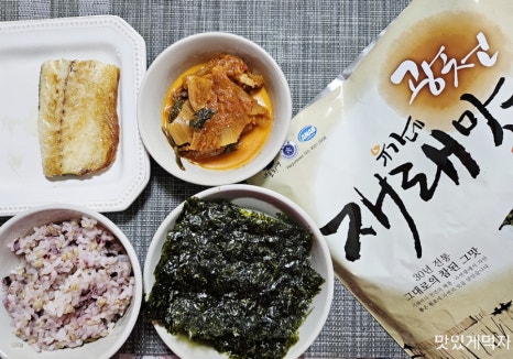유가네맛김 이미지