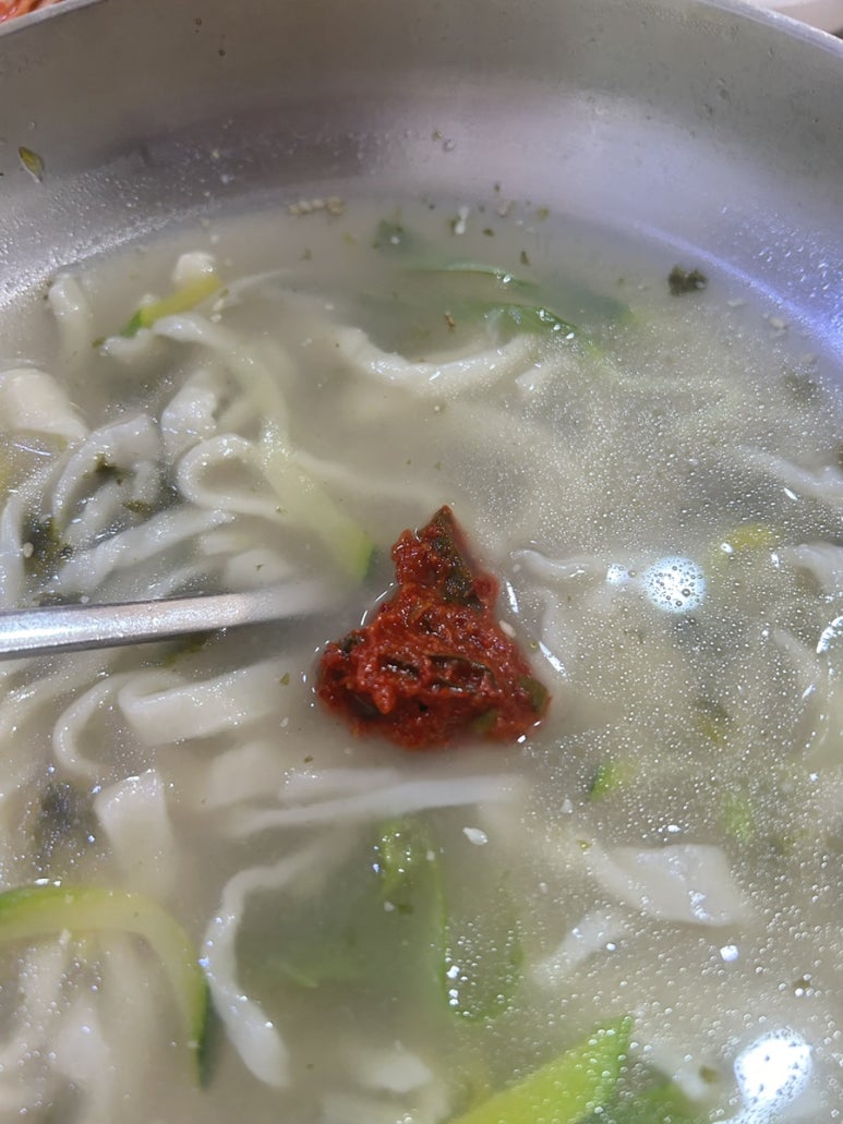 둔전손칼국수 이미지