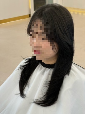 은지헤어라인 이미지