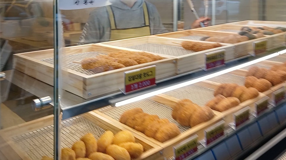 옛날추억의수제도넛꽈배기 이미지