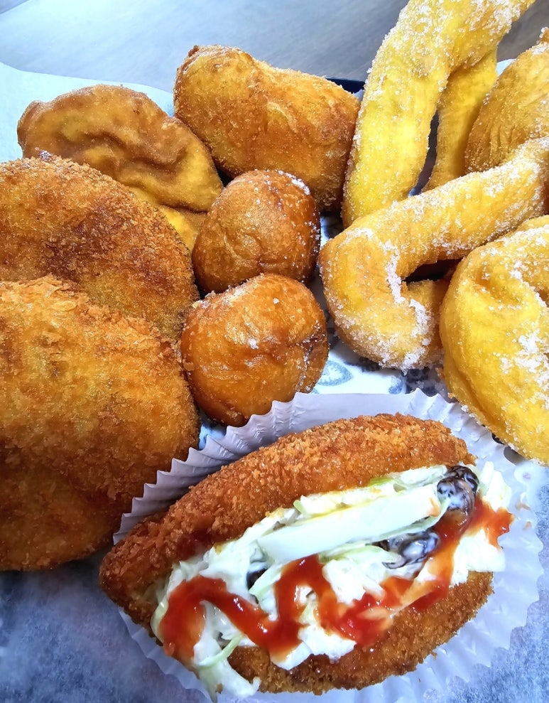 통통찹쌀꽈배기&핫도그 이미지