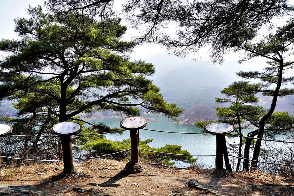 괴산호 전망 이미지