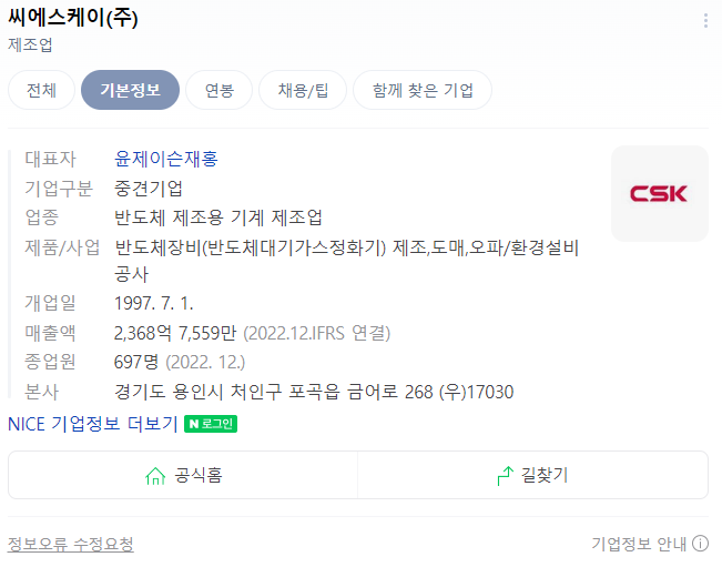 씨에스케이 이미지