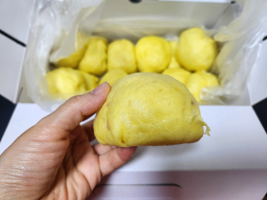 노랑옥수수찐빵 이미지