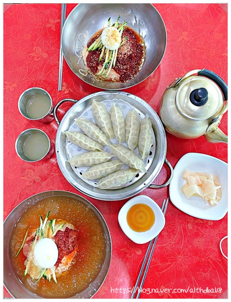 사계절밀면 이미지