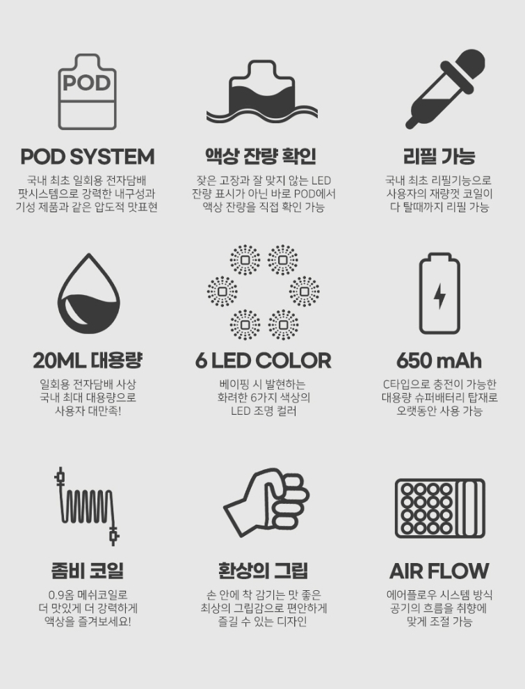 토네이도전자담배 이미지