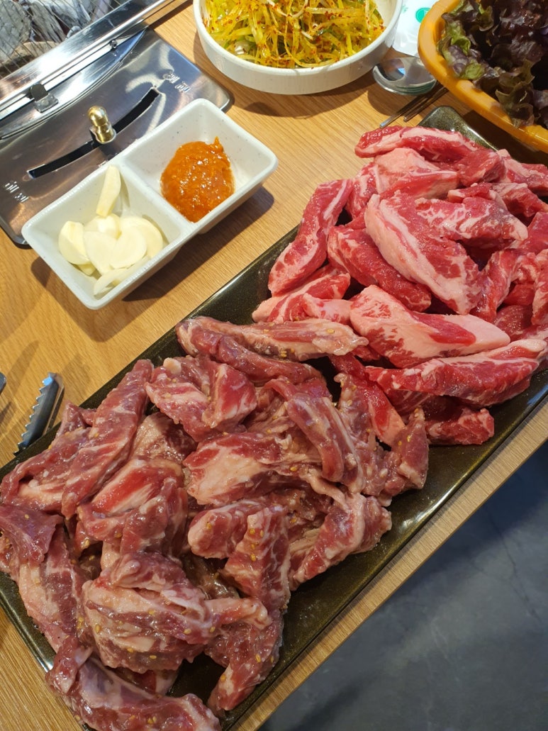 장원참숯소갈비살 이미지
