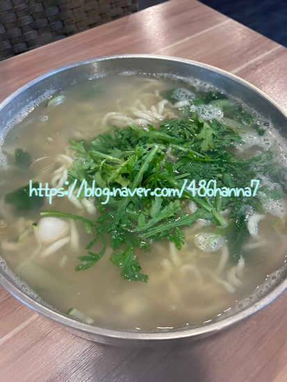 바담칼국수 이미지
