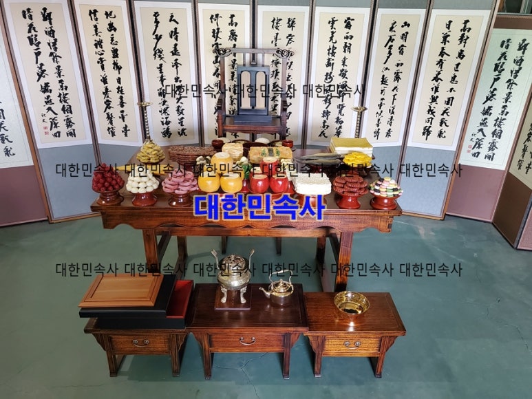 고려종가차례상 이미지