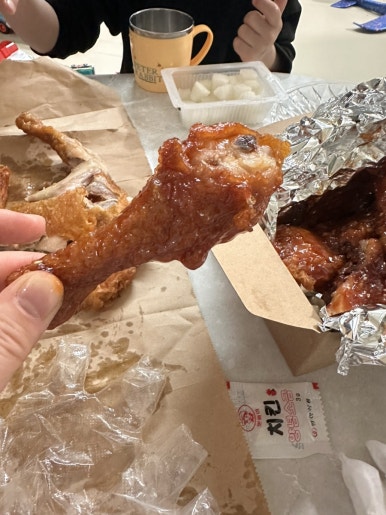 그립닭 옛날통닭 이미지