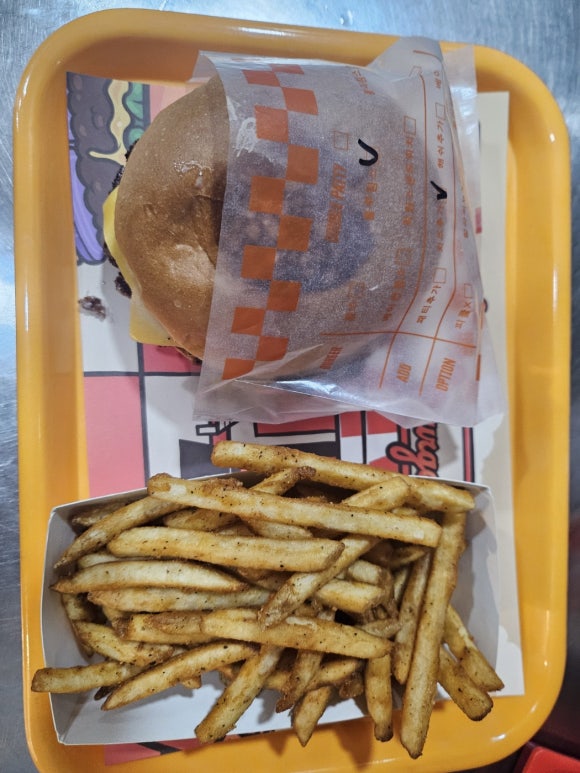 침스버거 이미지