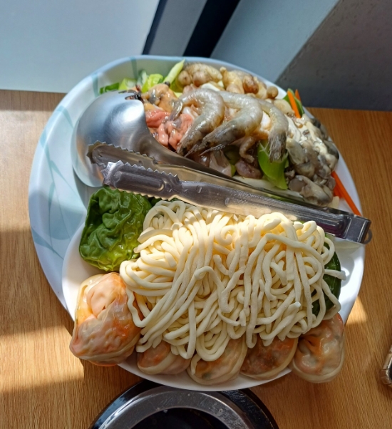 백청우칼국수 이미지