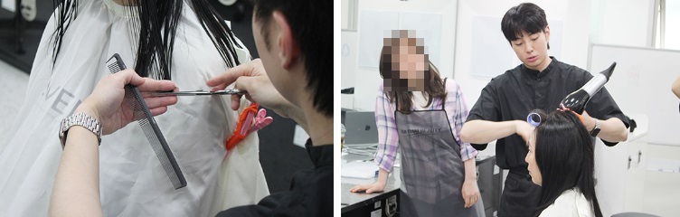 남성헤어커트전문학원 이미지
