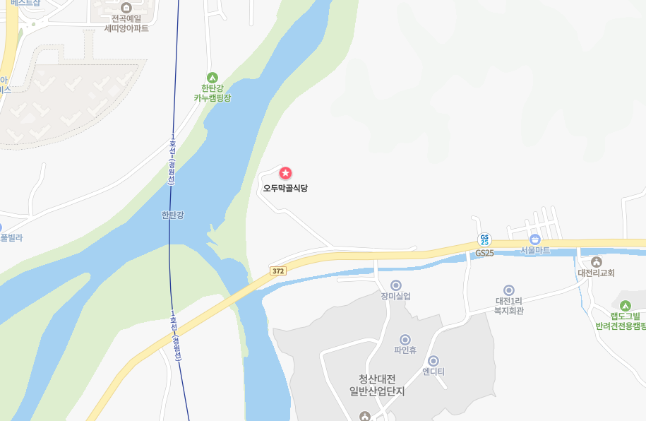 오두막골식당 이미지