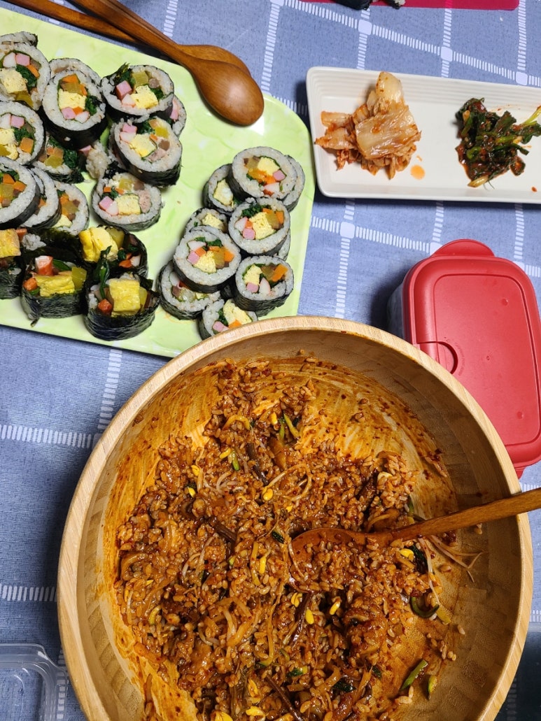 온그릇 비빔밥&김밥 이미지
