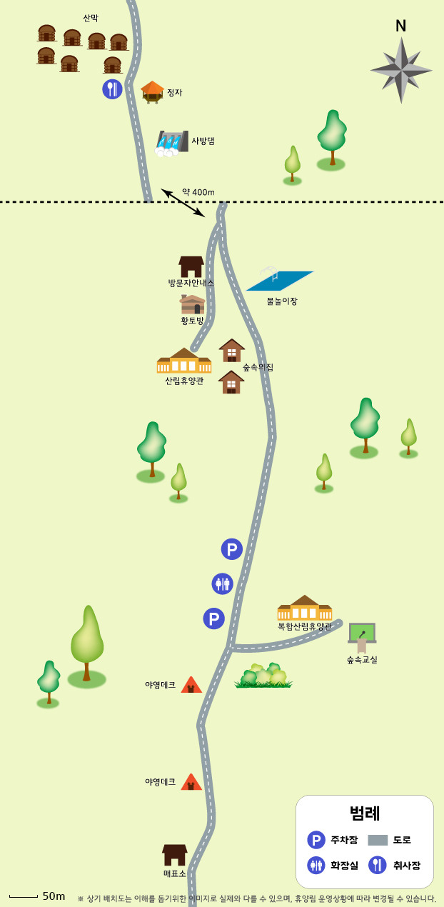 계명산자연휴양림 야영장 이미지