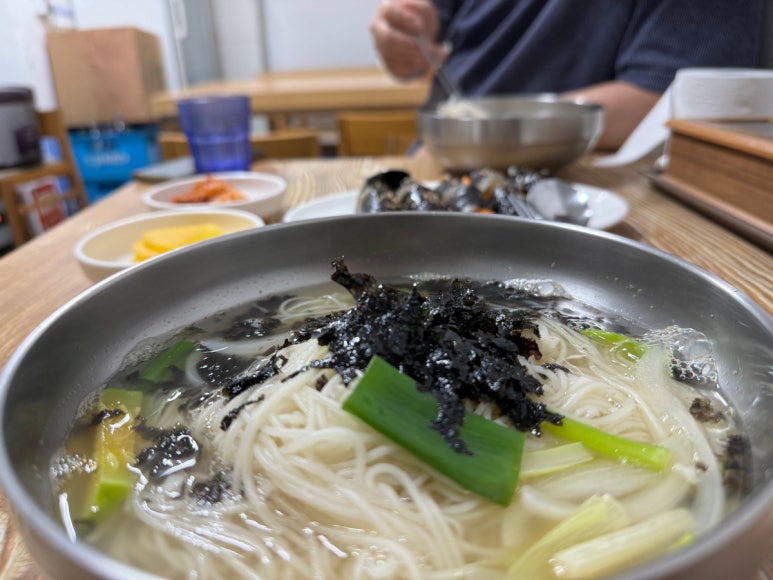 연안잔치국수 이미지