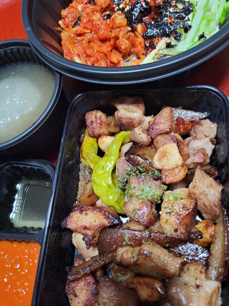 푸줏간고기도시락 이미지