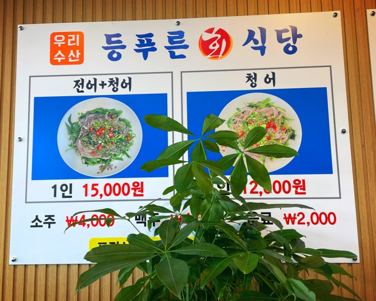 등푸른회식당 이미지