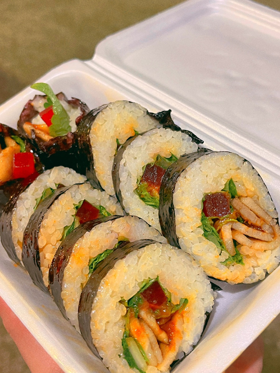 철판꽃삼겹김밥 이미지