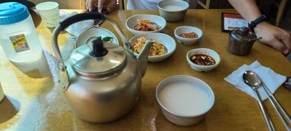 올레길에국수잔치 이미지