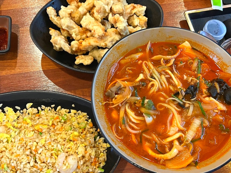 해물짬뽕탕수육 이미지