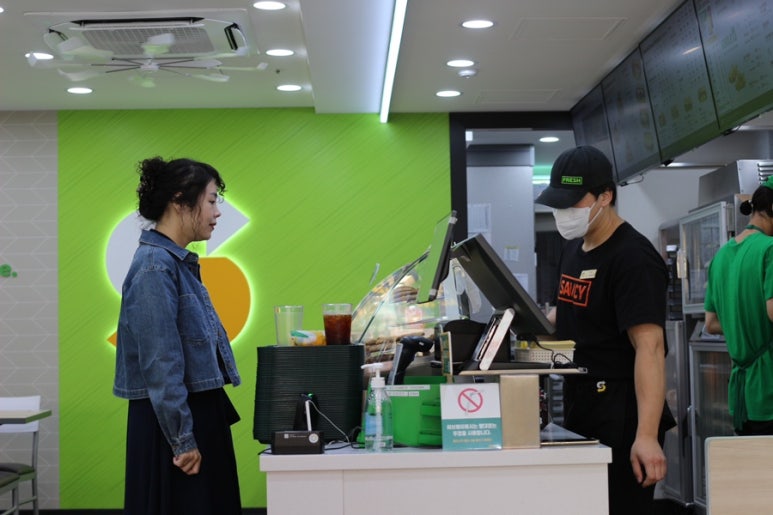 써브웨이인천가정 이미지