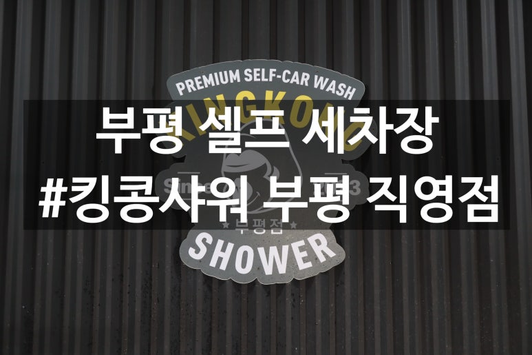 무선셀프세차장 이미지