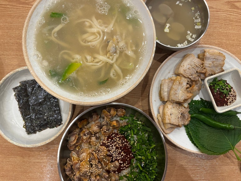 고향엄마손생바지락칼국수동탄영천 이미지
