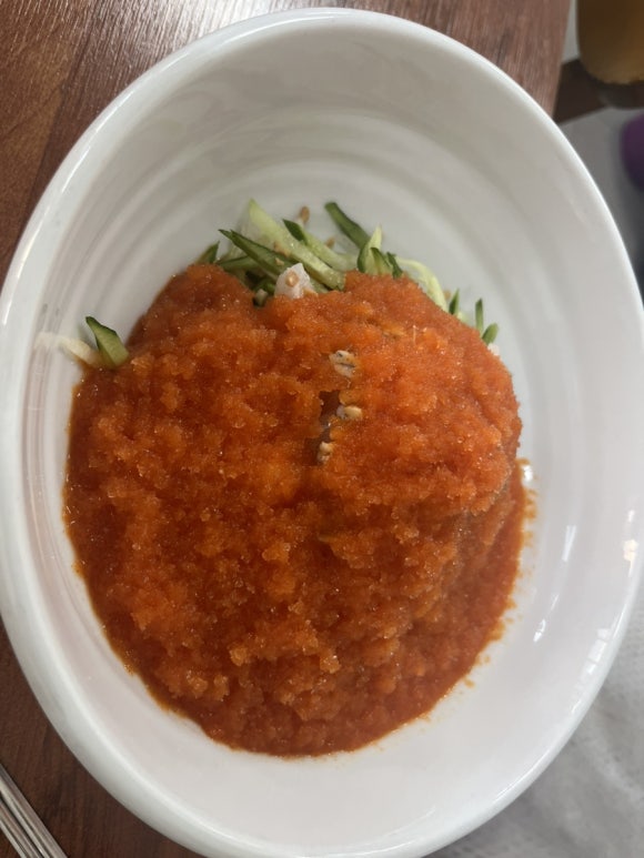오대감참가자미물회 이미지