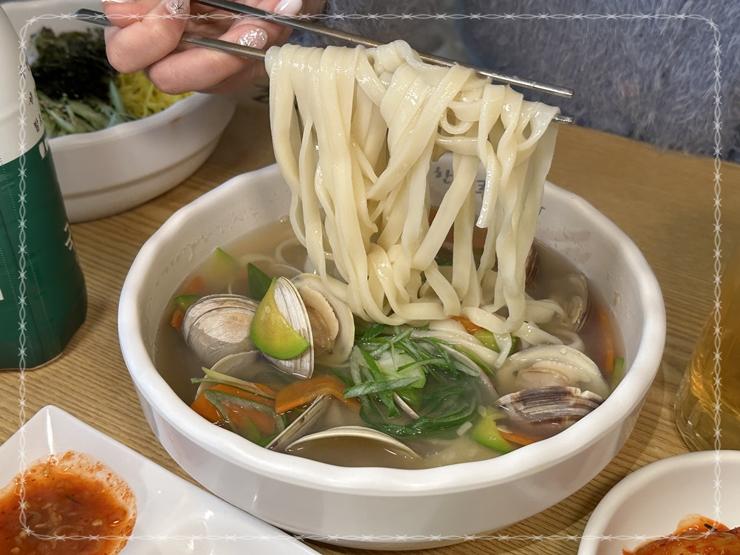 백합칼국수 & 보쌈 이미지