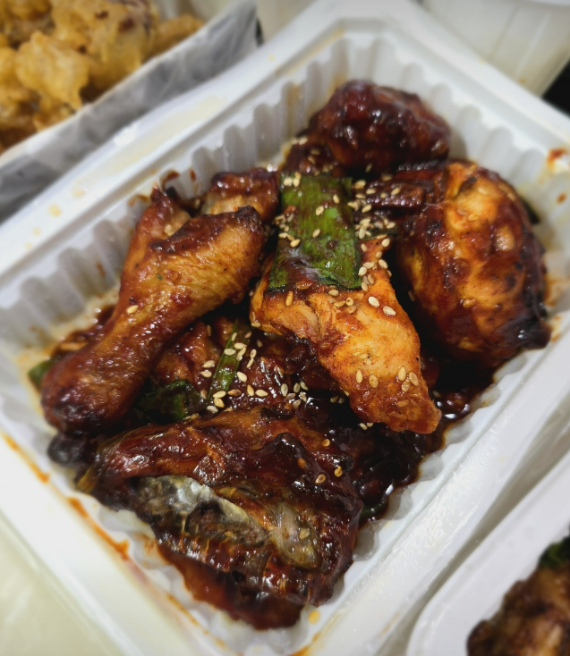 바베큐치킨 이미지