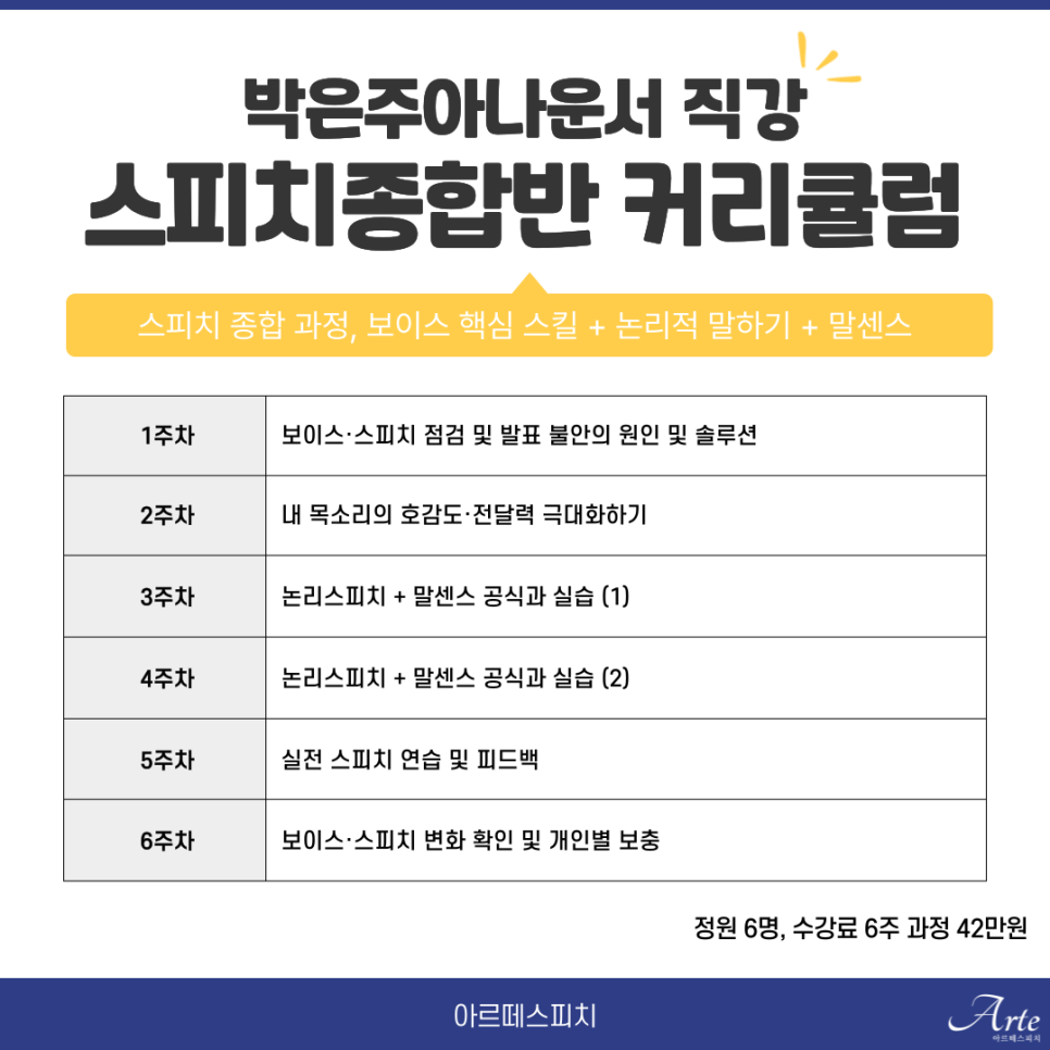 박은주아나운서스피치 이미지