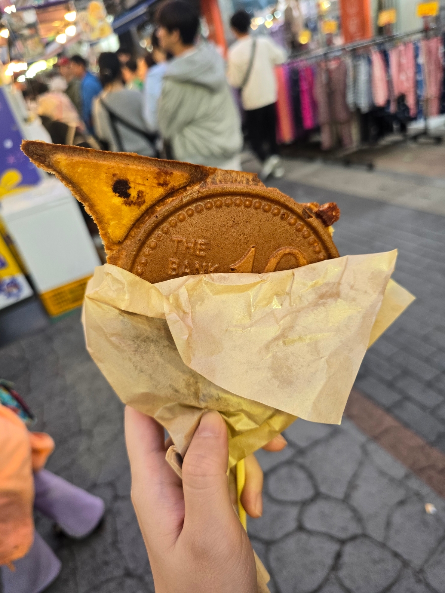 치즈품은동전빵 이미지