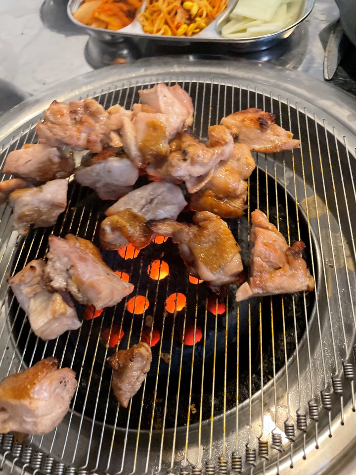숯불과 연탄불 이미지