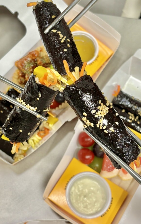 꼬마김밥포장 이미지