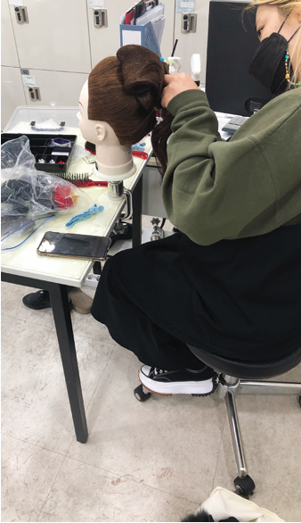 션헤어 이미지