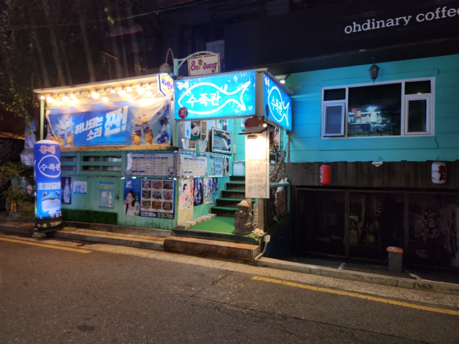 홍대 수족관 이미지