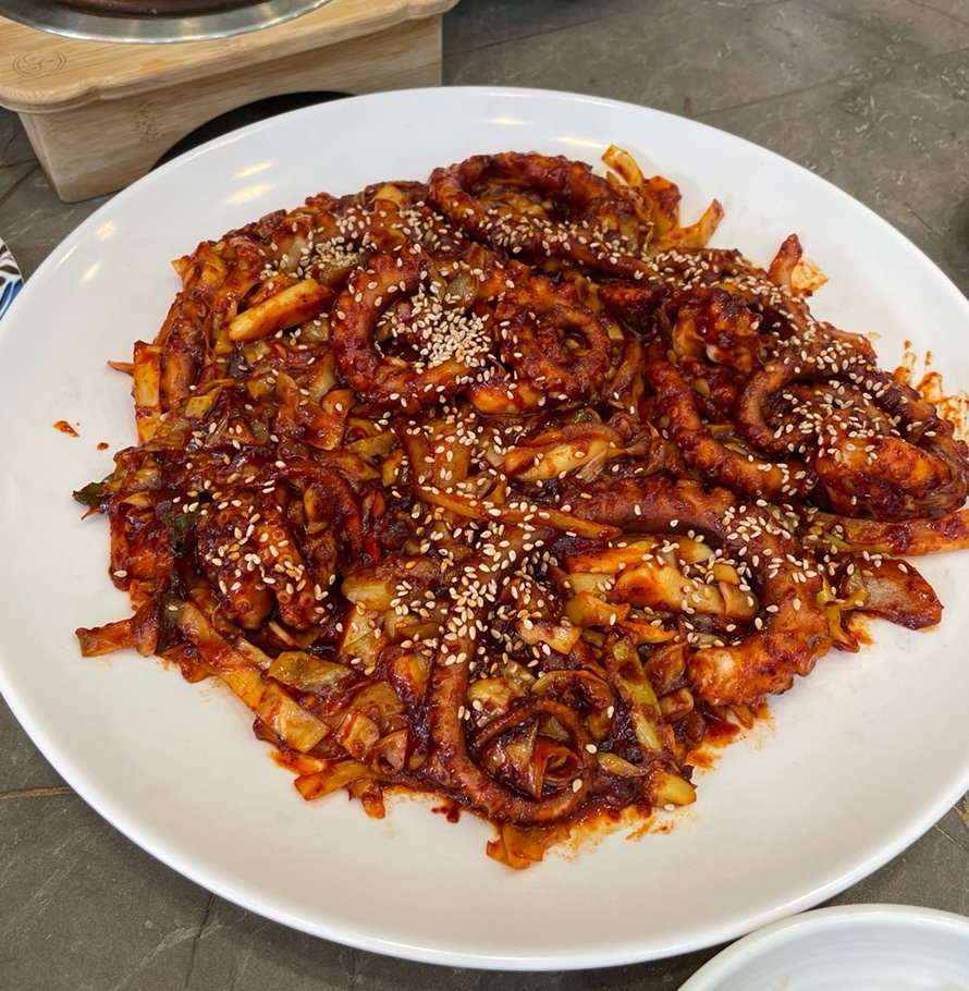 신방통통 낙지 이미지