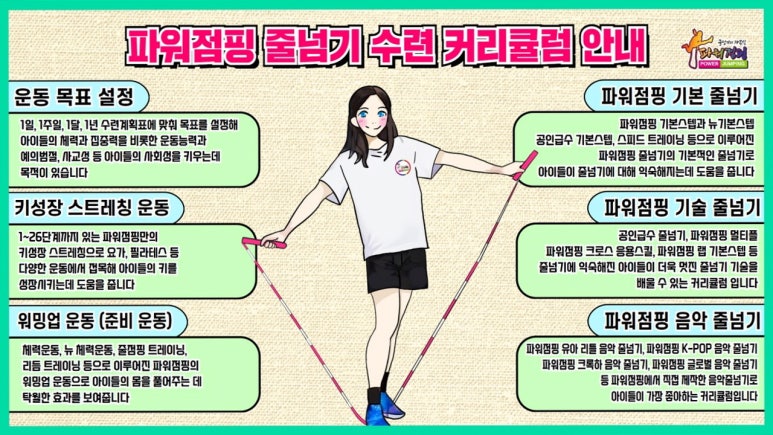 한국파워점핑줄넘기 이미지