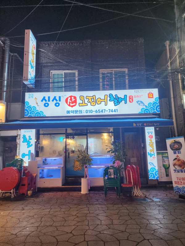 싱싱한산오징어 이미지