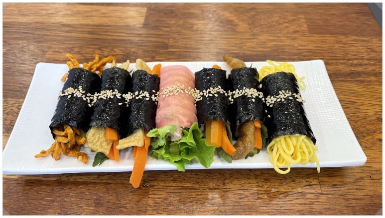 어른아이,김밥 이미지
